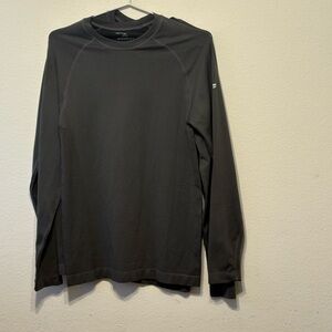 Fabletics Men's Charcoal Long Sleeve Tee